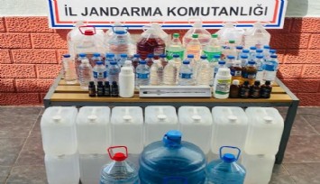 İzmirlileri zehirleyeceklerdi: 8 bin 223 litre etil alkol ele geçirildi
