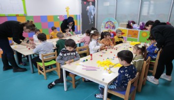 Konaklı minikler sanatla büyüyor