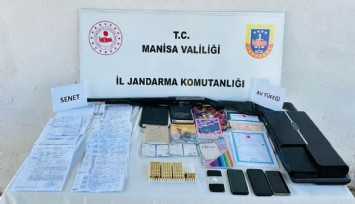 Manisa'da 'örgütlü tefecilik' operasyonu: 1 tutuklama