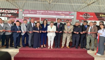 Manisa Mesir Ticaret Fuarı açıldı