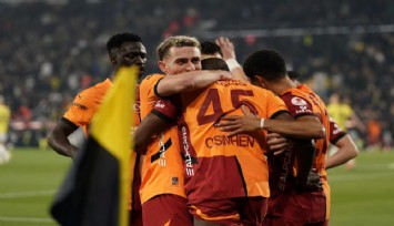 Ziraat Türkiye Kupası’nda Fenerbahçe’yi 2-1’lik skorla geçen Galatasaray yarı finale yükseldi