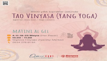 8500 yıllık Yeşilova Höyüğü'nde yoga buluşması