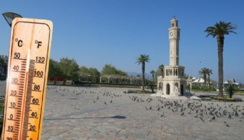 Afrika sıcakları Türkiye’ye geliyor: İzmir 30 dereceyi görecek