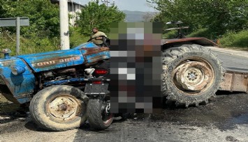 Aydın'da traktör ve motosiklet çarpıştı:3 kişi hayatını kaybetti