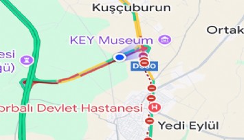 Bayındır Çiçek Festivali’nin açılışına trafik engeli