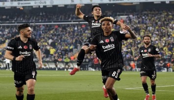 Beşiktaş Fenerbahçe'yi Kadıköy'de yendi: 0-1