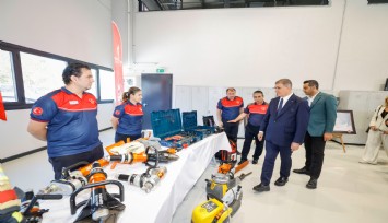 Çiğli İAOSB İtfaiye İstasyonu hizmete açıldı