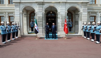 Cumhurbaşkanı Erdoğan, Suriye Lideri Ahmet Şara’yı kabul etti