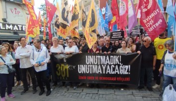 İzmir’de Soma protestosu