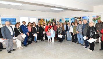 Kaklıç Sanat Akademisi’nin yıl sonu sergisi büyük ilgi gördü