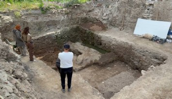 Papa’nın geleceğini açıkladığı İznik’te Hz. İsa döneminden kaldığı iddia edilen mozaik bulundu
