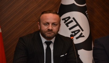 Sinan Kanlı, Altay Spor Kulübü'ne başkan adaylığını açıkladı