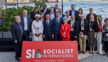 Sosyalist Enternasyonal toplantısı CHP ev sahipliğinde İstanbul'da yapılıyor: Özel sloganı açıkladı