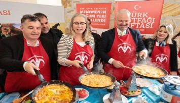 Türk Mutfağı Haftası’na Menemen damgası