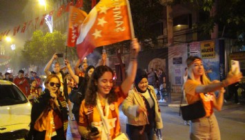 Galatasaray'ın şampiyonluk coşkusu