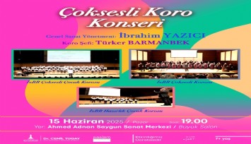 AASSM’de Çoksesli Koro konseri