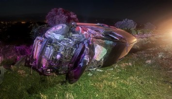 Alaşehir’de trafik kazası: 1 ölü, 4 yaralı