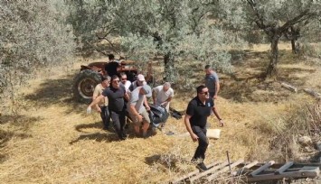 Aydın'da traktör faciası: Devrilen traktörün altında kalarak can verdi