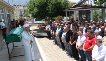 Başına taş düşen küçük yamaç yaşam mücadelesini kaybetti