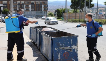 Buca’da 24 saat kesintisiz ilaçlama