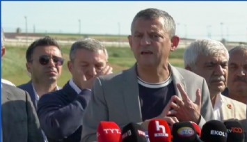 CHP Genel Başkanı Özel'den imza sonrası açıklama: 'Emekçi kardeşim üzüldüyse üstüme alıyorum. Haklarını helal etsinler'