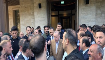 Cumhurbaşkanı Erdoğan Bayram namazını Marmaris Okluk Millet Camii’nde kıldı