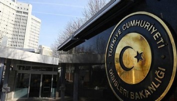 Dışişleri Bakanlığından, İsrailli bakanın sözlerine tepki: 'Asılsız iftiralar ve alçakça yalanlardan ibaret'