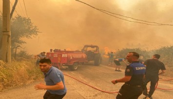 Gazemir ve Menderes’te elektriklere yangın kesintisi