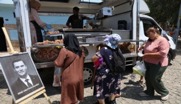 Güzelbahçe’de Ferdi Zeyrek Adına Lokma Döküldü