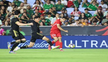 Hazırlık maçı: Meksika: 1 - Türkiye: 0