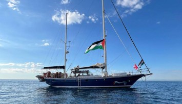 İsrail'in el koyduğu yardım gemisi Madleen Aşdod Limanı'na ulaştı