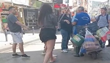 İzmir’de sokak ortasında iki ayrı kavga: Yumruklar havada uçuştu