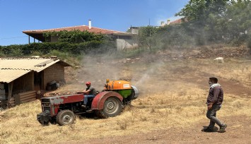 İzmir'de yangınla mücadele sürüyor