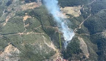 Manisa’da aynı gün ikinci orman yangını