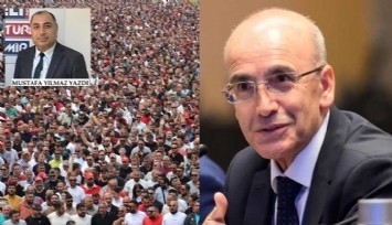 Ne belediye ne de işçi bu işe en çok Mehmet Şimşek sevindi