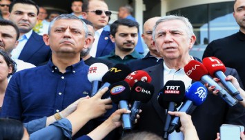 Özel ve Yavaş’tan hastane önünde Zeyrek’in durumuyla ilgili açıklama