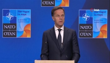 Rutte: 'Müttefikler, savunmaya GSYİH'nin yüzde 5'ini tahsis etmeyi kabul etti'