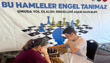 Satranç turnuvasında hamleler engelleri aştı