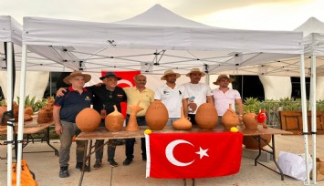 Türk çömlek ustaları Fransa'da gurur yaşattı