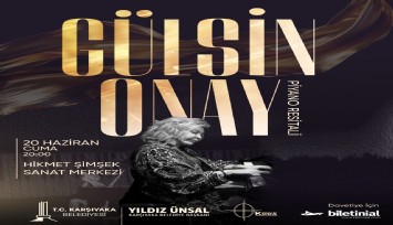 Ünlü piyanist Gülsin Onay 20 Haziran’da Karşıyaka’da