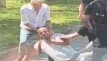 Uşak’ta sokakta dehşet: Boğazına kemer geçirip dövdüler