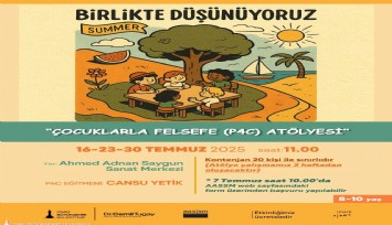 AASSM’den çocuklara yaz tatilinde felsefe atölyesi: başvurular başladı