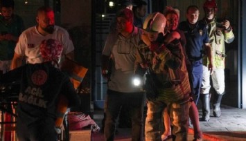 Ankara'da 26 katlı binada çıkan yangınla ilgili müteahhit gözaltına alındı