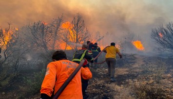 BUCAKUT yangınlarla mücadelede etkin rol alıyor
