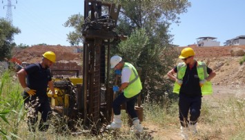 Gaziemir eski kurşun fabrikası alanında sondaj başladı