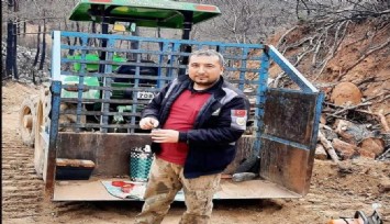 Ödemiş'te dozer operatörü yangın mücadelesinde hayatını kaybetti