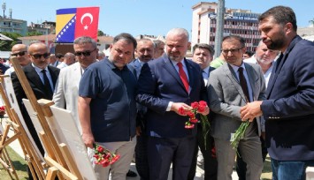 Srebrenitsa Soykırımı Menemen'de unutulmadı