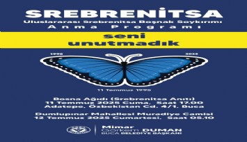 Srebrenitsa Soykırımı’nda katledilen canlar Buca’da anılacak