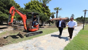 Sunal Tülbentçi Parkı yeni yüzüyle hizmette