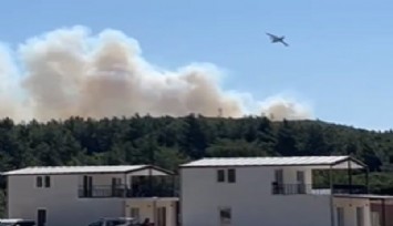 Urla'daki yangın kontrol altına alındı